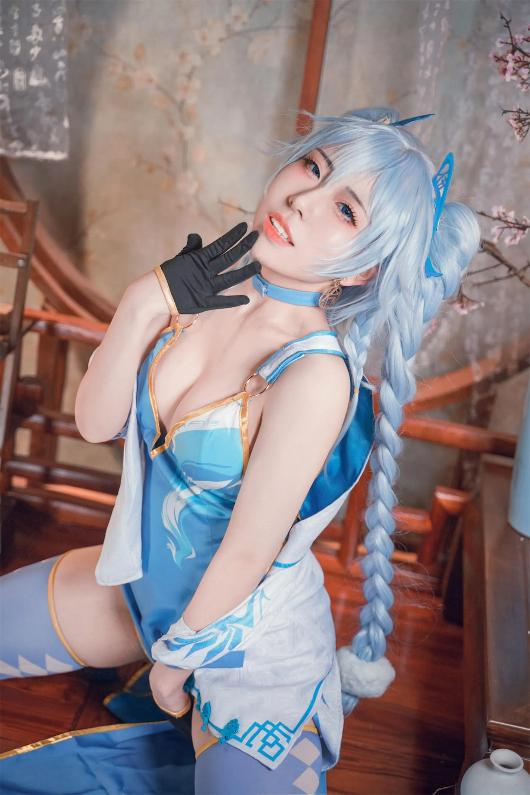 虎森森 – NO.17 少女前线 翠雀媚 [41P]插图9
